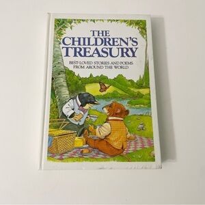 Vtg The Children's Treasury Best-Loved Stories And Poems From Around The World